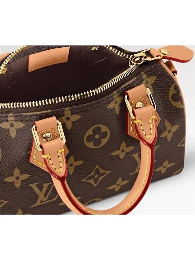 Nano Speedy Monogram Tote Bag Brown - LOUIS VUITTON - BALAAN 6