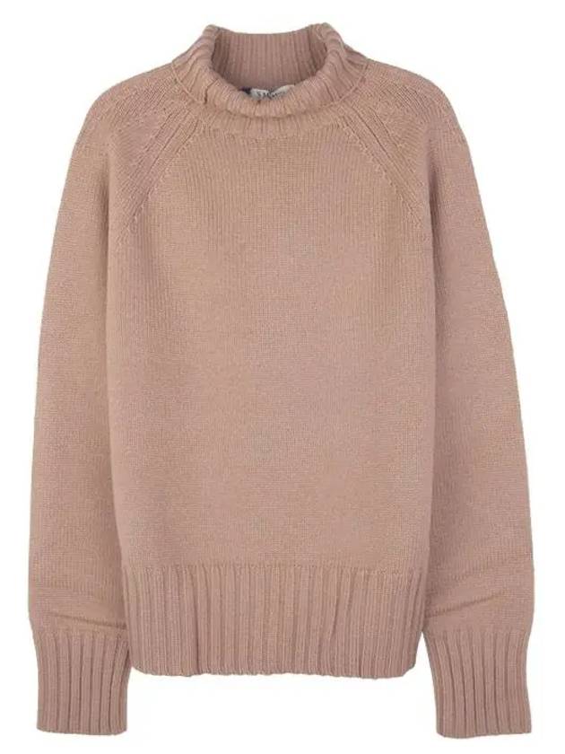 MANTOVA turtleneck sweater brown - MAX MARA - BALAAN 3