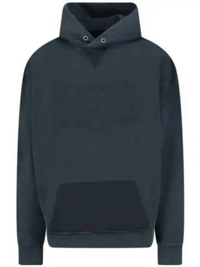 Reverse Logo Cotton Hoodie Black - MAISON MARGIELA - BALAAN 2