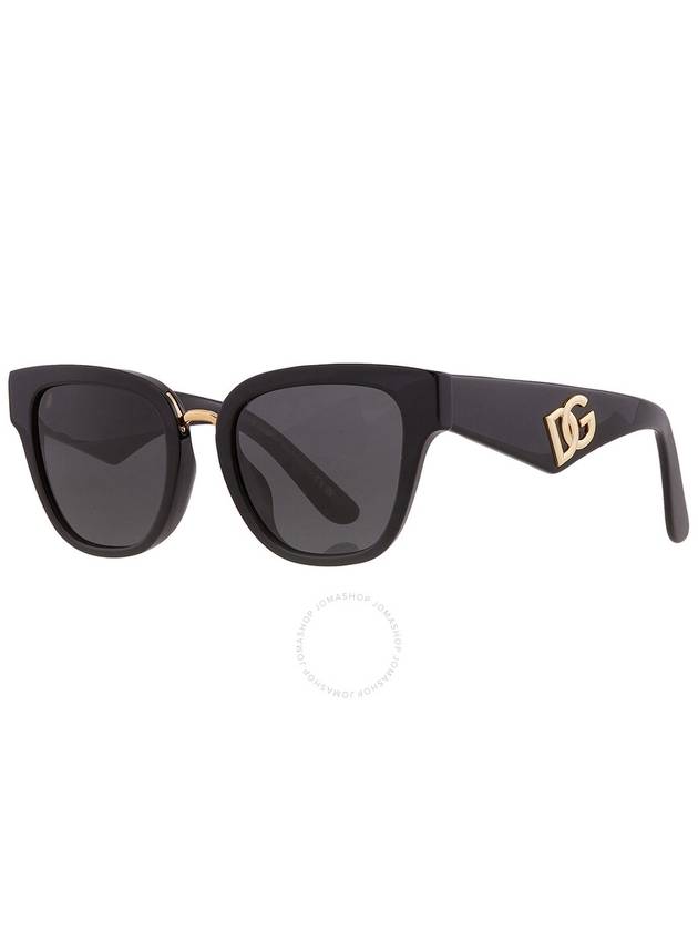 Dolce and Gabbana Dark Grey Butterfly Ladies Sunglasses DG4437F 501/87 51 - DOLCE&GABBANA - BALAAN 3