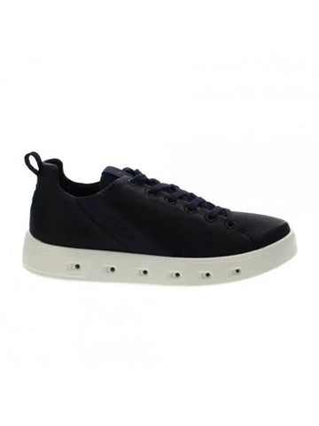 Street 720 Gore-Tex Low Top Sneakers Navy - ECCO - BALAAN 1