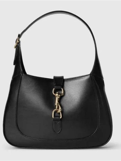 Jackie Small Leather Shoulder Bag Black - GUCCI - BALAAN 2