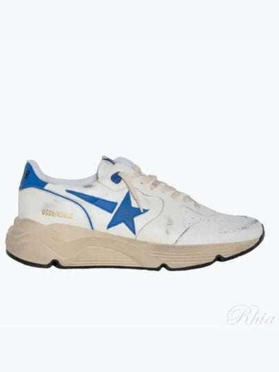 Running Sole Low Top Sneakers White Blue - GOLDEN GOOSE - BALAAN 2