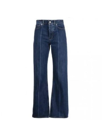 23 BOOT CUT Mid Blue Crease Denim W2235BMW Boot Cut Mid Blue Crease Denim Pants - OUR LEGACY - BALAAN 1