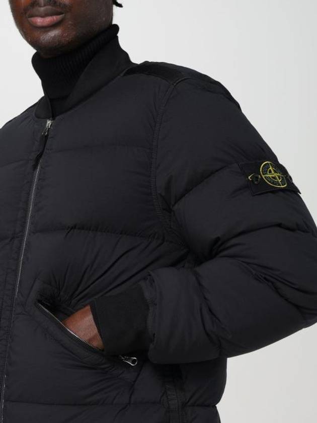 Wappen Logo Bomber Padding Black - STONE ISLAND - BALAAN 6