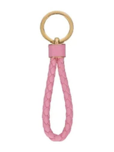 Intrecciato key ring pink - BOTTEGA VENETA - BALAAN 1