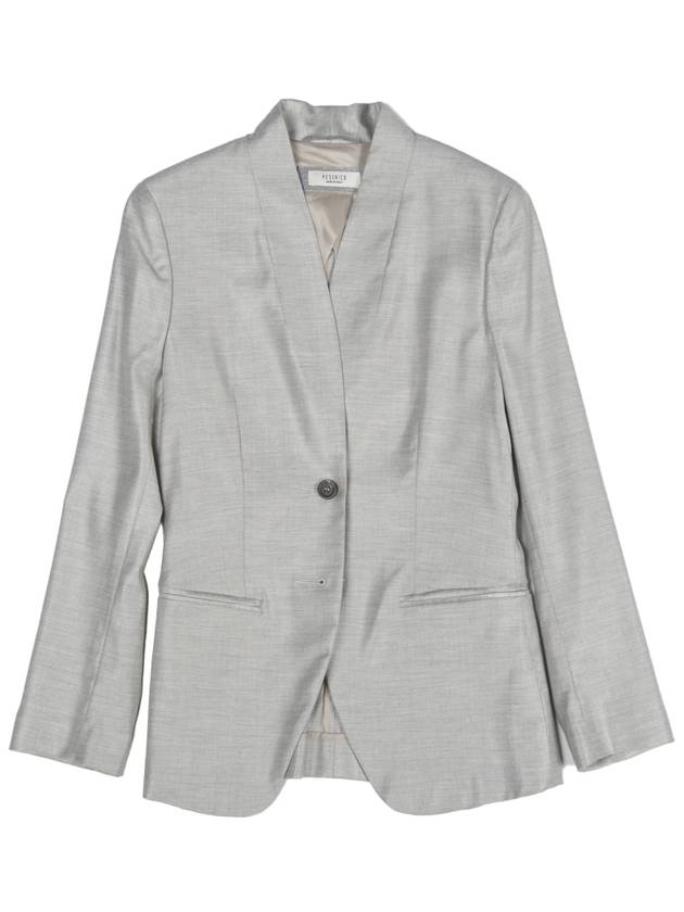 S01736A Gray Wool Jacket - PESERICO - BALAAN 1