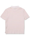 Striped Shirring Pocket Collar T-Shirt Women CORAL - 20THHOLE - BALAAN 4