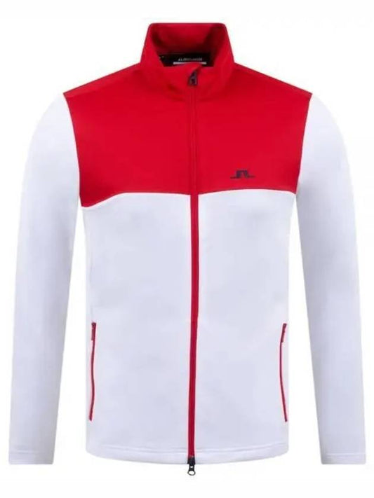 Banks mid layer zip-up jacket cherry white - J.LINDEBERG - BALAAN 2