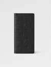 Brazza Monogram Long Wallet Black - LOUIS VUITTON - BALAAN 2