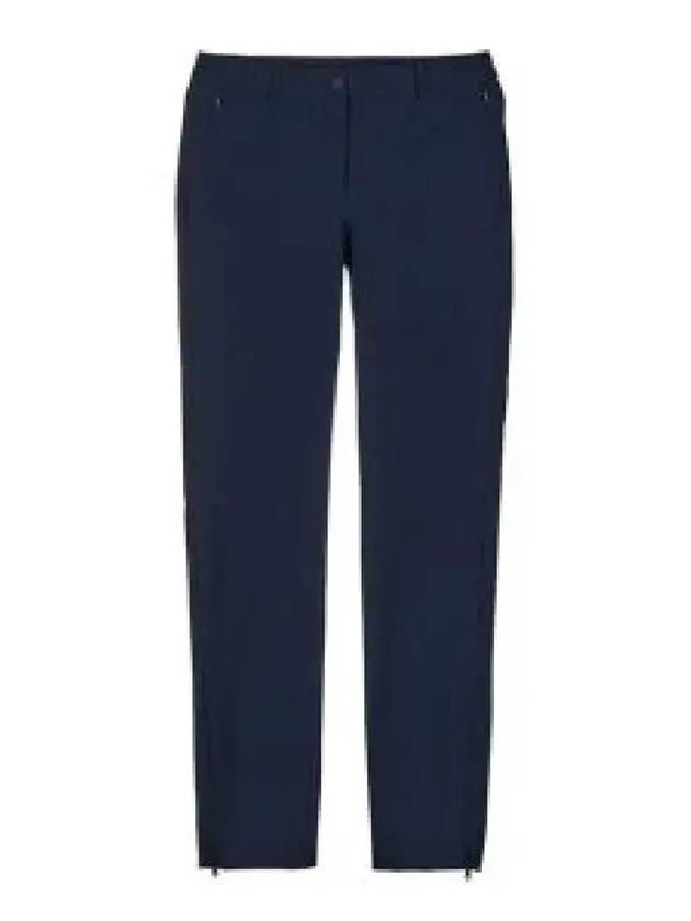 PIA Mid Waist Straight Pants Navy - J.LINDEBERG - BALAAN 2