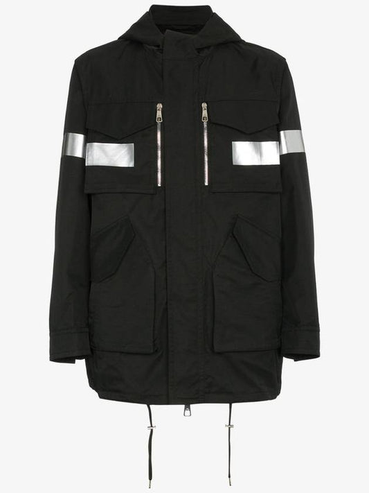 reflective hooded parka - NEIL BARRETT - BALAAN 1