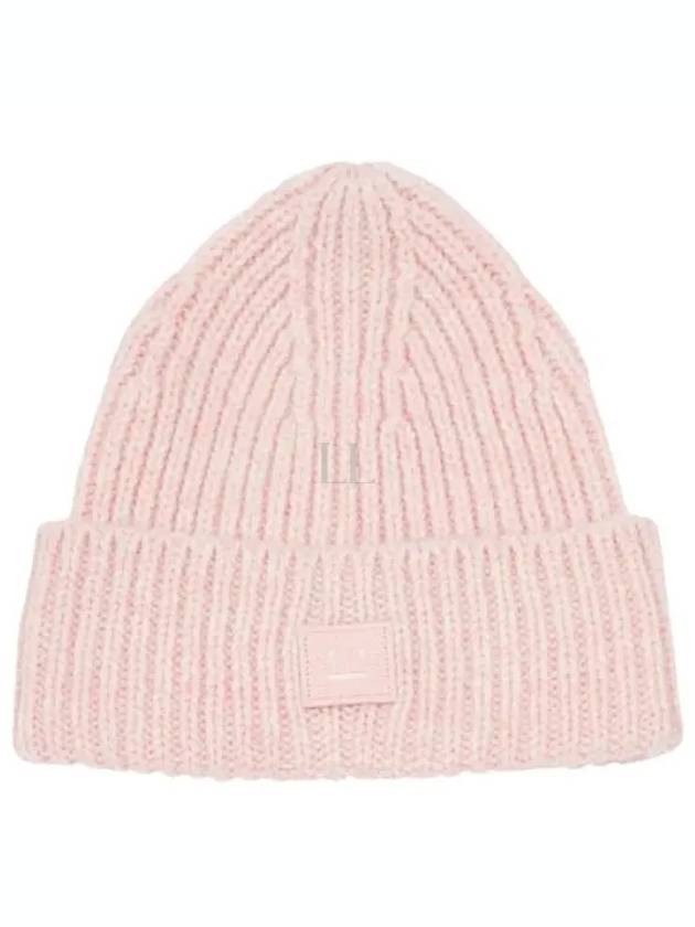 Small Face Logo Beanie Pink - ACNE STUDIOS - BALAAN 2