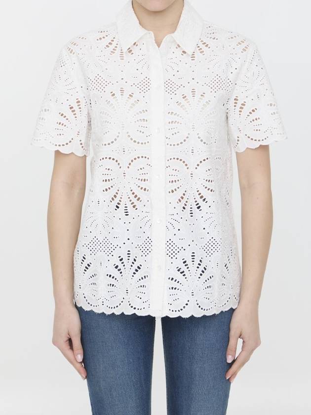 Sangallo Lace Shirt - SELF PORTRAIT - BALAAN 1