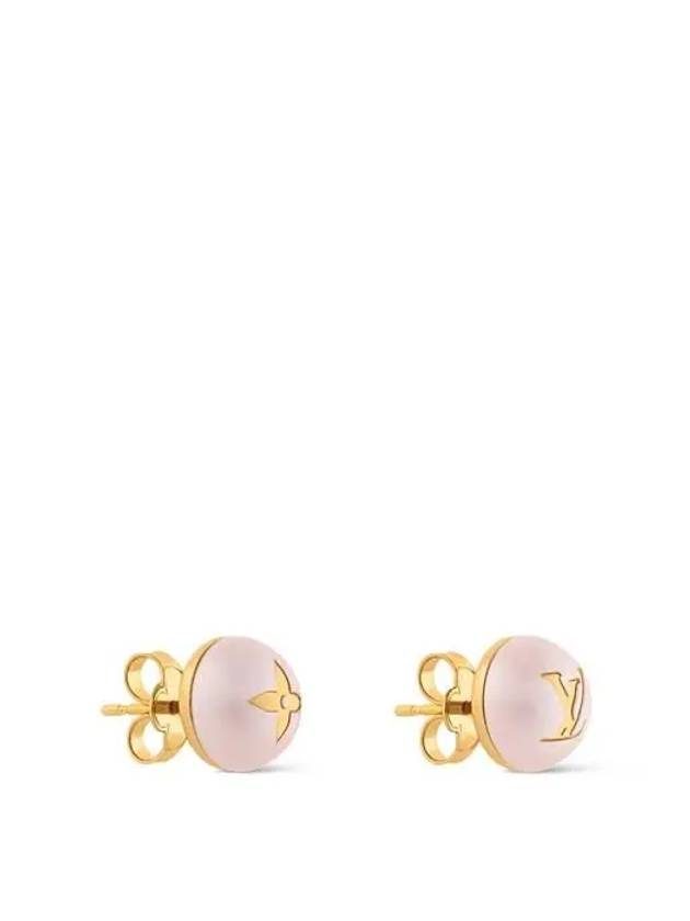 My Mix Pearl Earrings Pink - LOUIS VUITTON - BALAAN 4