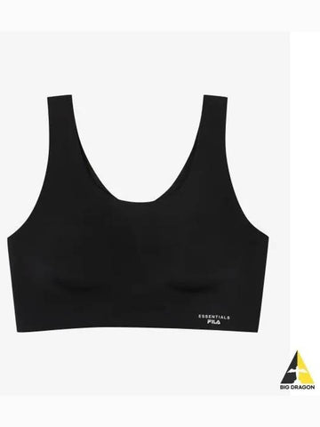 UNDERWEAR Essential Mold Attached Bra Top FI4ITG9041FBLK - FILA - BALAAN 1