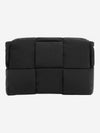 Cassette Padded Tech Small Cross Bag Black - BOTTEGA VENETA - BALAAN 4