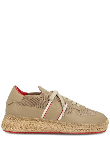 round toe lace-up sneakers 1240597_F702 - CHRISTIAN LOUBOUTIN - BALAAN 1