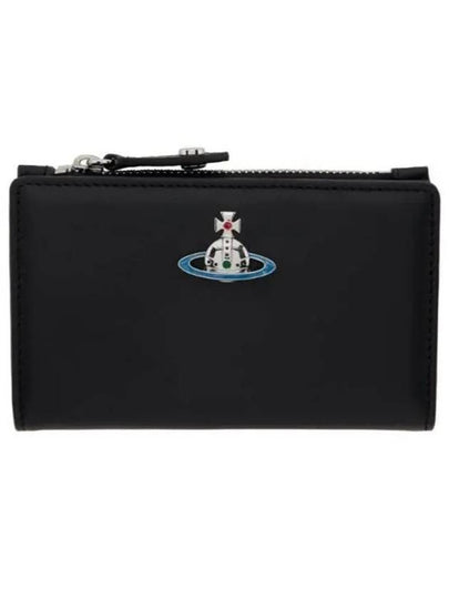 Wallet 54020003W L001LN403 Black - VIVIENNE WESTWOOD - BALAAN 2