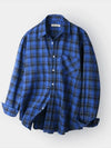 Brits Check Shirt Blue - INDUST - BALAAN 4