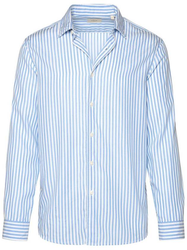 Altea 'Scott' Light Blue Lyocell Shirt - ALTEA - BALAAN 1