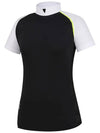 Color Block Punching High Neck Short Sleeve T-Shirt TWTHL6249 199 - TAYLORMADE - BALAAN 1