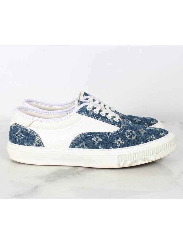 monogram denim sneakers 7 260 - LOUIS VUITTON - BALAAN 7