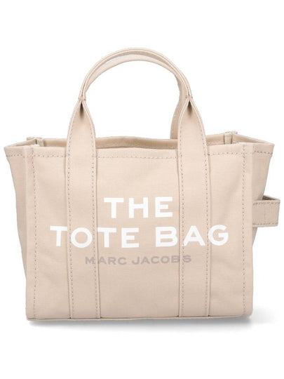 Logo Small Canvas Tote Bag Brown - MARC JACOBS - BALAAN 2