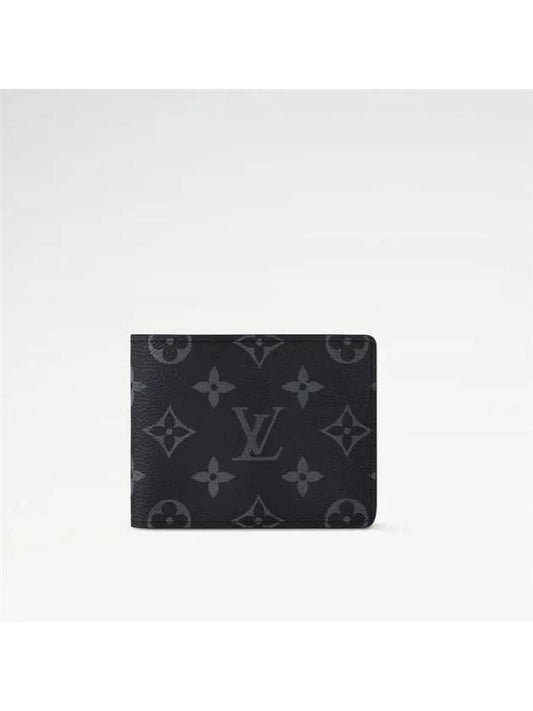 Louis Vuitton Slender Wallet Monogram Eclipse M62294 - HERMES - BALAAN 1