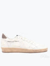 Suede Tab Leather Low Top Sneakers White - GOLDEN GOOSE - BALAAN 2