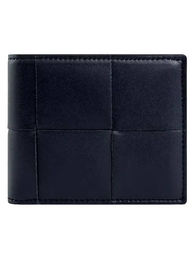 Intrecciato Half Wallet Black - BOTTEGA VENETA - BALAAN 3