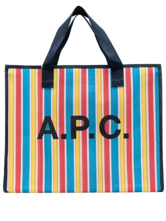 Johanna Striped Tote Bag - A.P.C. - BALAAN 1