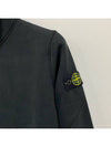 Kids Waffen Patch High Neck Zip up Cardigan 6 8 Black 791661120 V0029 - STONE ISLAND - BALAAN 4