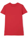 Embroided ORB Peru Short Sleeve T-Shirt Red - VIVIENNE WESTWOOD - BALAAN 3