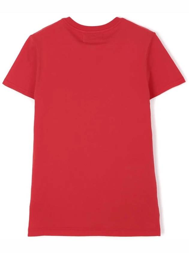 Embroided ORB Peru Short Sleeve T-Shirt Red - VIVIENNE WESTWOOD - BALAAN 3