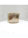 Lux You Crystal logo cuff bracelet - CHANEL - BALAAN 2