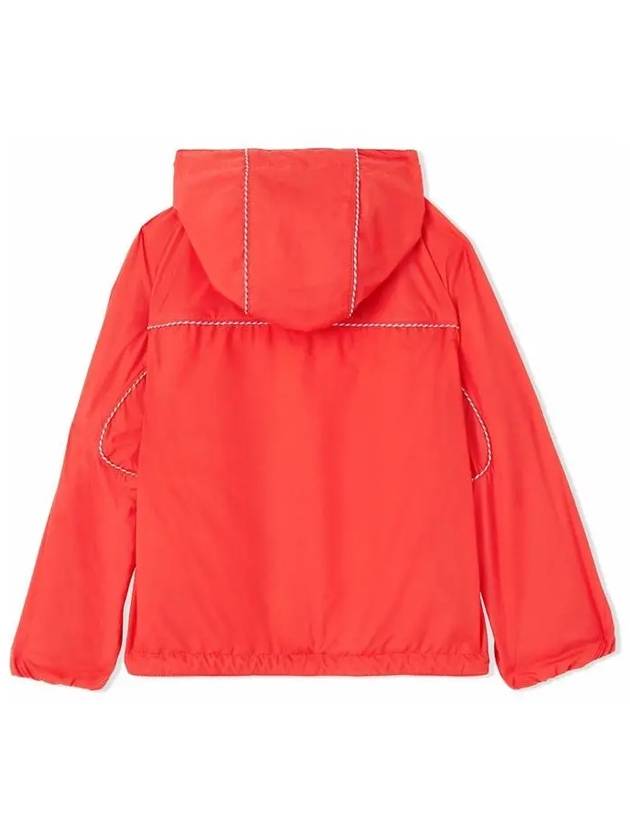 Kids Horseferry Logo Hooded Jacket Orange 8047983 - BURBERRY - BALAAN 3