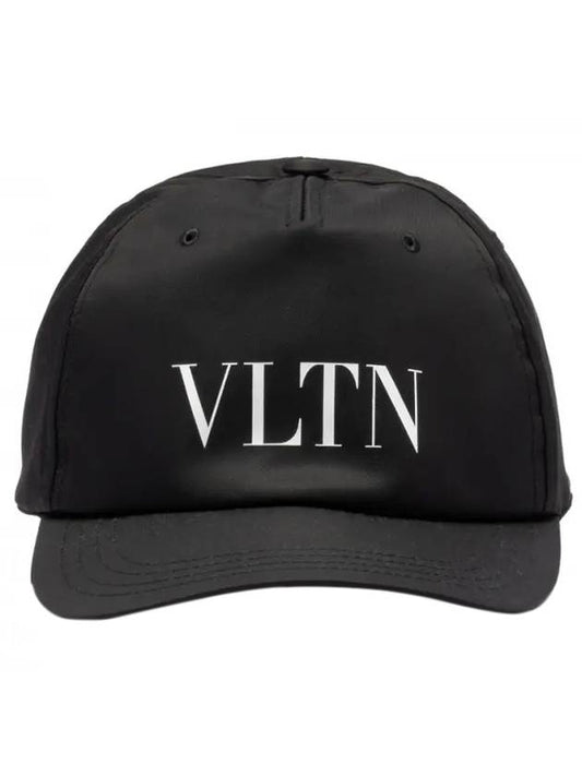 VLTN logo ball cap black - VALENTINO - BALAAN.