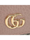 GG Marmont Medium Leather Card Wallet Brown - GUCCI - BALAAN 10