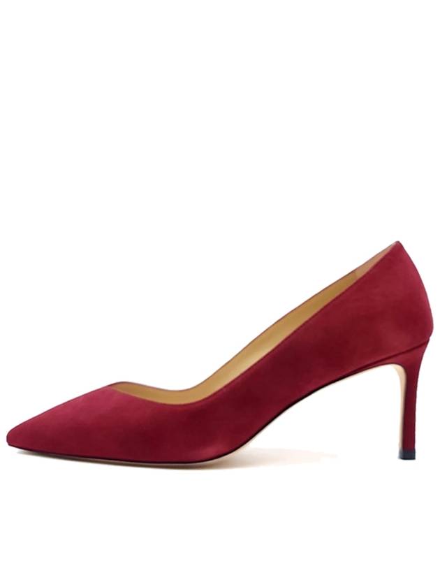 Women's Suede Pumps Red S5251 - STUART WEITZMAN - BALAAN 1