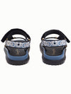 D-Way Embroidered Logo Sandals Blue - DIOR - BALAAN 5