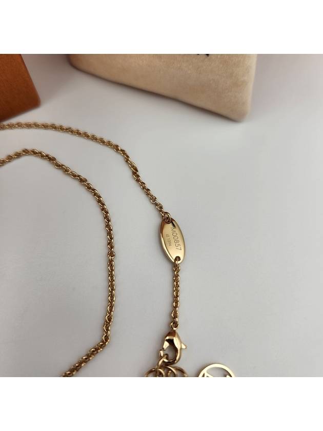 Essential V Necklace Gold - LOUIS VUITTON - BALAAN 5