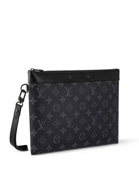 Monogram Eclipse Pochette Pouch Bag Black - LOUIS VUITTON - BALAAN 2