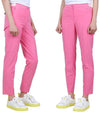 Women's Elle Stretch Straight Pants Azalea Pink - J.LINDEBERG - BALAAN 4