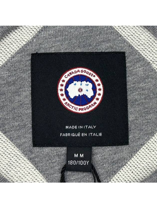 Men's Crew Neck Huron Sweatshirt Stone Header - CANADA GOOSE - BALAAN 7