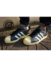 01G95846OriginalSuperstar 80SBlack Snake Skin - ADIDAS - BALAAN 2