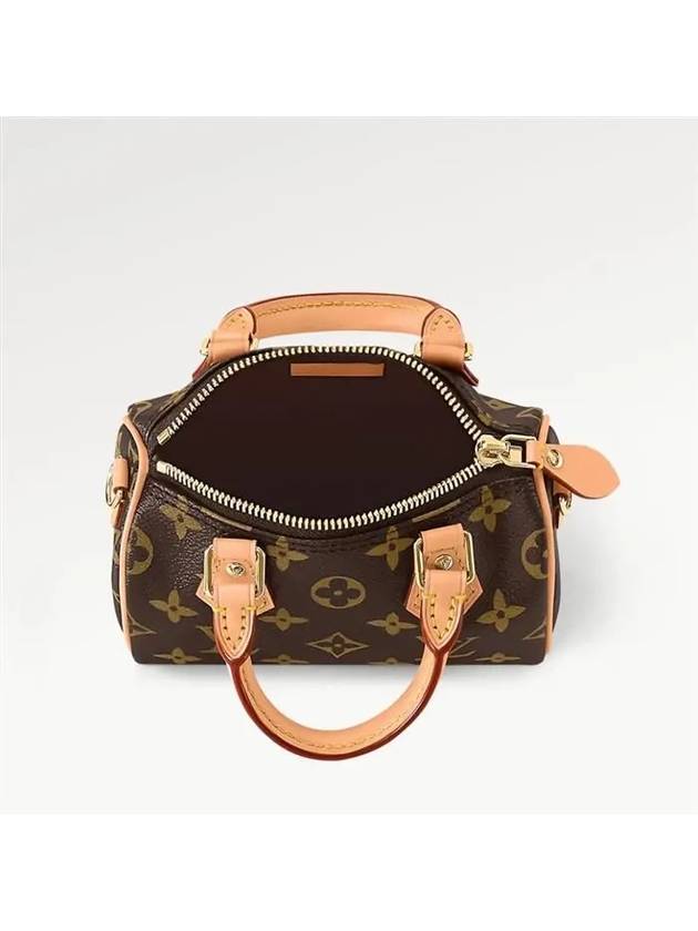 Nano Speedy Monogram Tote Bag Brown - LOUIS VUITTON - BALAAN 6