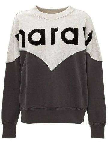 HOUSTON Brushed Sweatshirt Fade Black SW0006FA A1M08E 02FK - ISABEL MARANT - BALAAN 1