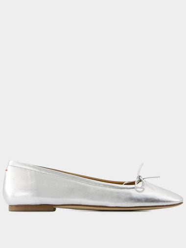 Delfina Ballerinas - Aeyde - Leather - Silver - AEYDE - BALAAN 1