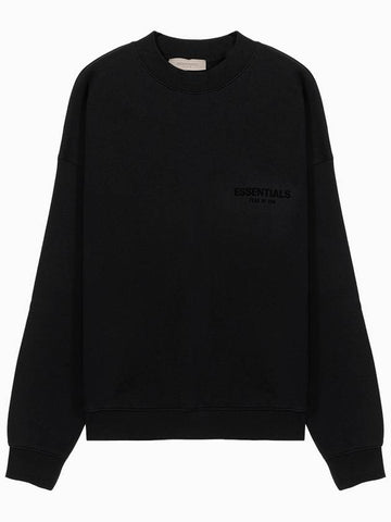 Essential Stretch Rimo Black Long Sleeve T-Shirt 125BT212070F - FEAR OF GOD - BALAAN 1